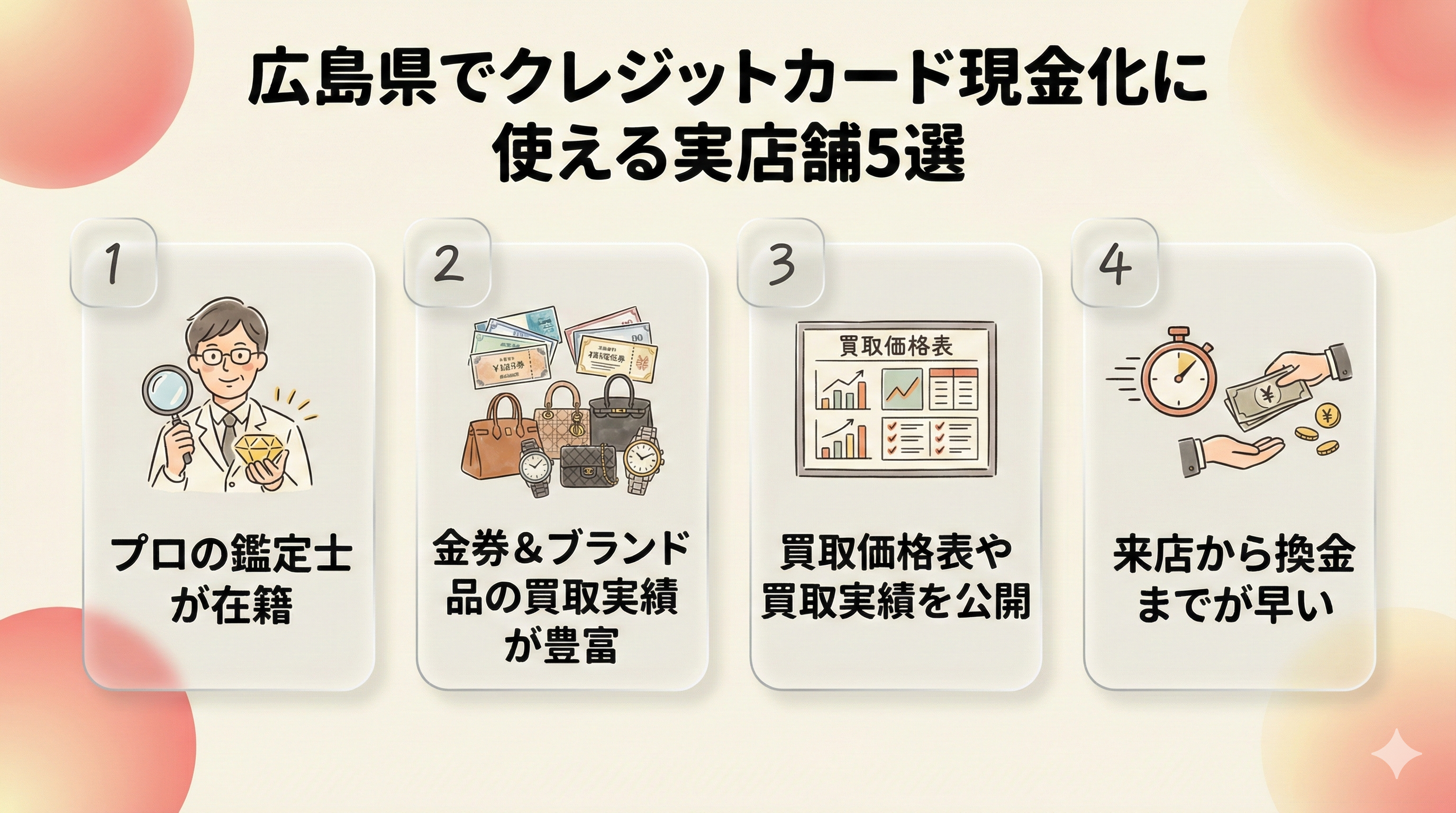 広島県のクレジットカード現金化店