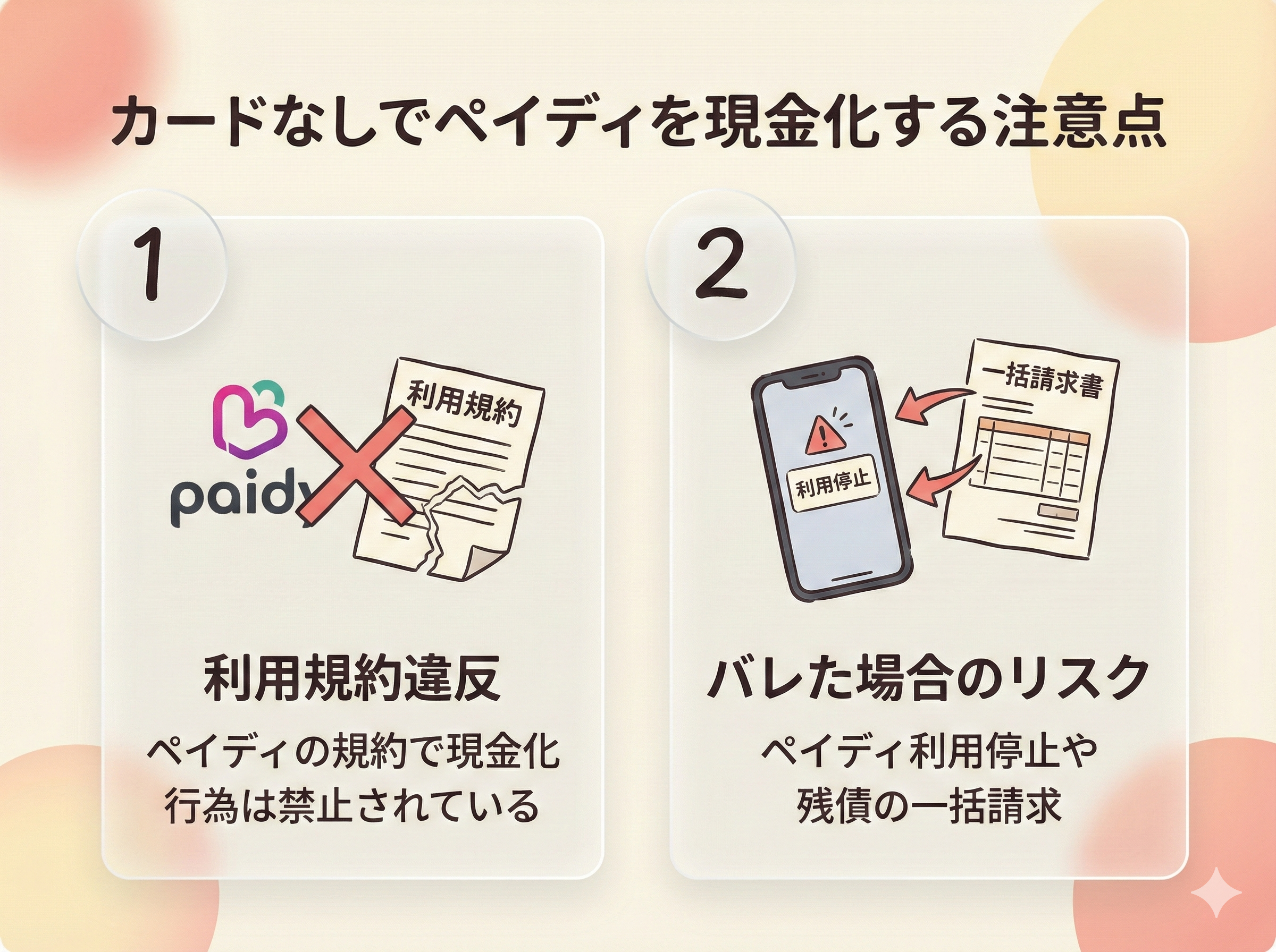 GB_カードなしあとペイディ現金化の注意点