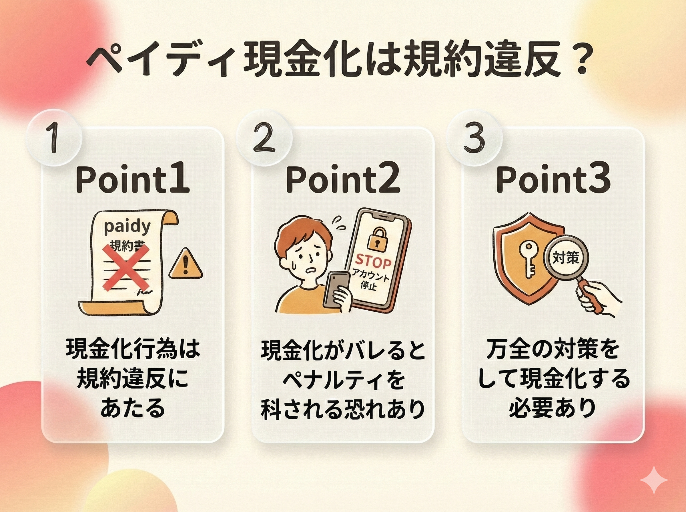 GB_ペイディ現金化は規約違反?