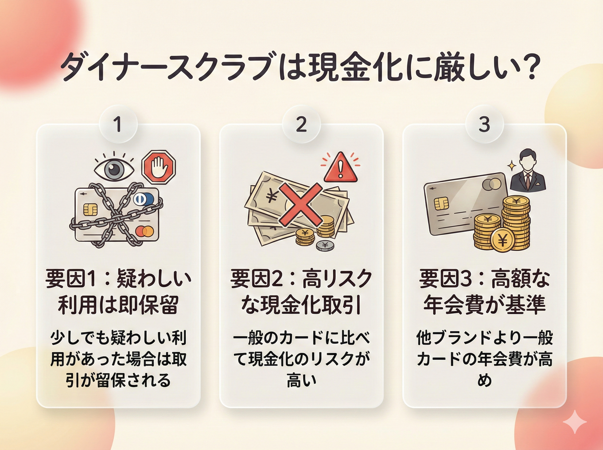 GB_ダイナース現金化は厳しい